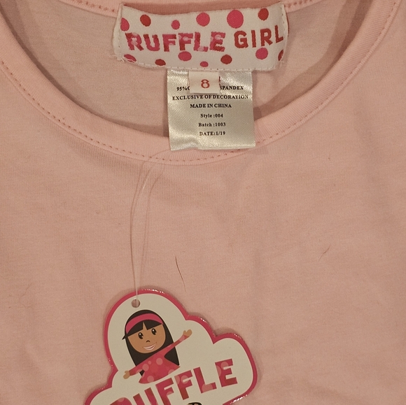 Matching Ruffle Girl Set - Picture 4 of 4